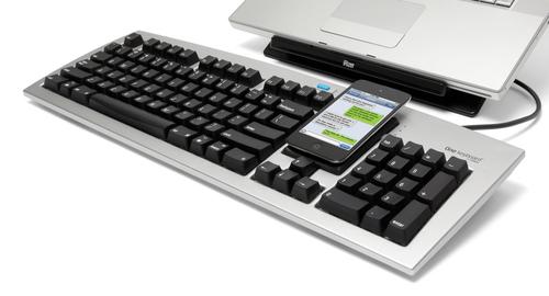 Matias One Computer Keyboard for iPhone Users