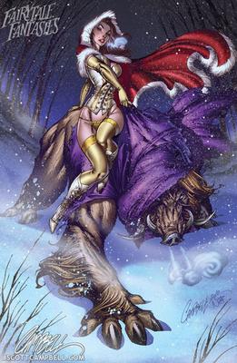 Disney Fairy Tale Fantasies 2012 Calendar by J. Scott Campbell