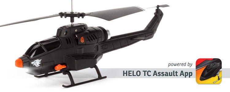 Griffin HELO TC Assault RC Helicopter Controlled by iOS and Android Devices