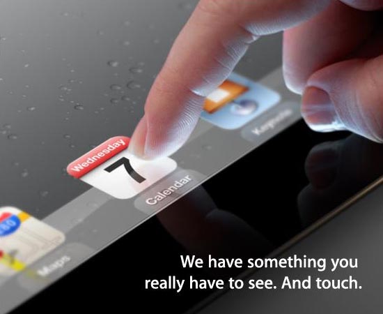 iPad 3 Event on March 7