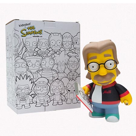 Kidrobot The Simpsons Matt Groening Vinyl Figure