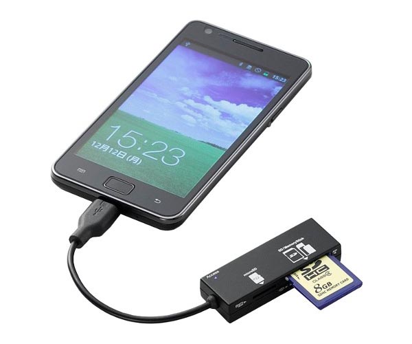 USB Card Reader for Android Phones and Tablets