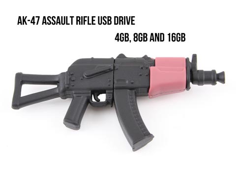 AK-47 Assault Rifle USB Flash Drive