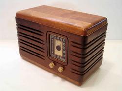 Handmade Speaker System with AM/FM Radio
