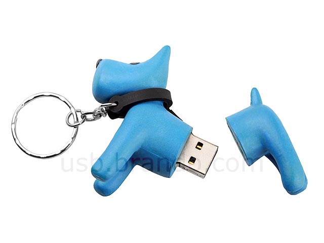 Doggie Keychain USB Flash Drive