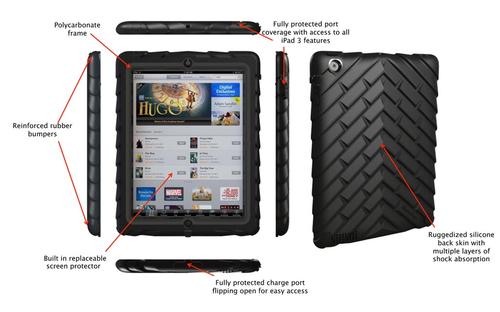 Gumdrop Drop Tech Series iPad 3 Case
