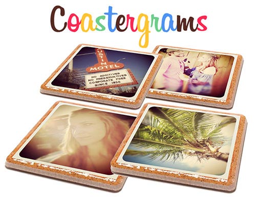 Customizable Instagram Coaster Set