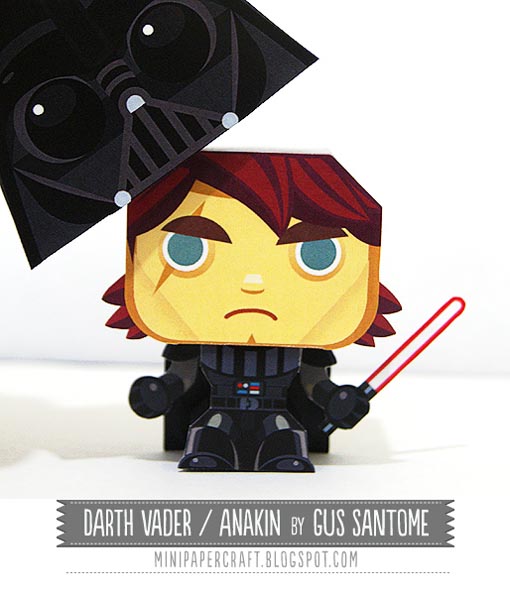 Star Wars Darth Vader Paper Craft