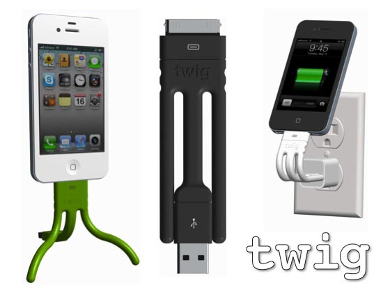 Twig Ultra Portable Sync & Charging Cable for iPhone