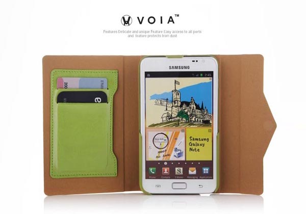 VOIA Diary Stand Galaxy Note Case
