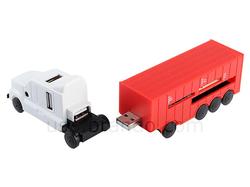Lorry Shaped USB Hub with Card Reader