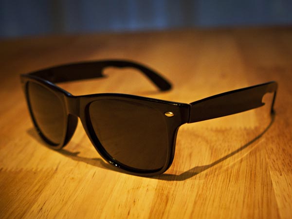 JackHawk 9000 Sunglasses with Titanium Bottle Opener