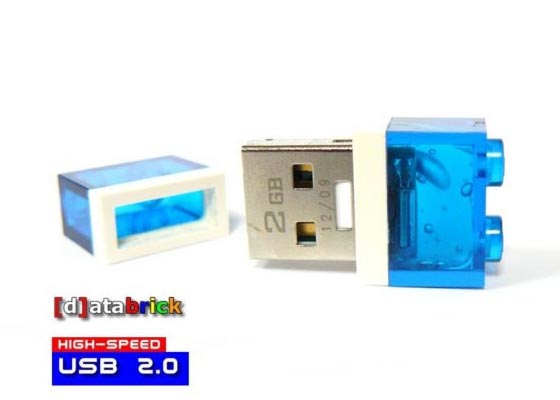 LEGO Brick USB Flash Drive with LED Light