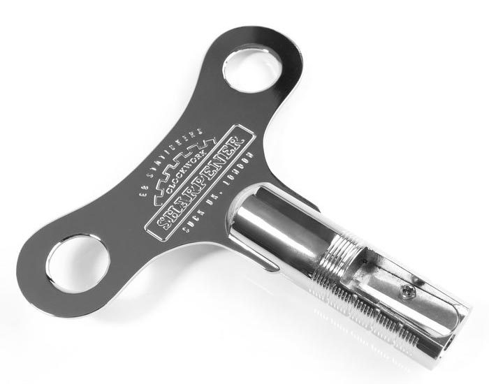 Clockwork Wind-up Key Pencil Sharpener