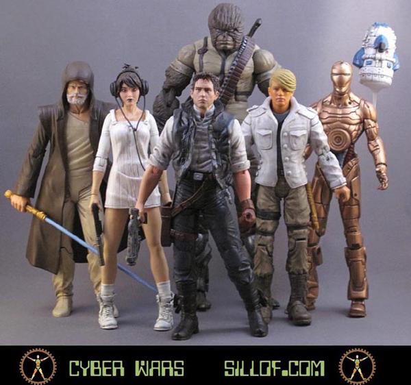 Cyber Wars An Awesome Star Wars Themed Action Figure Series by Sillof