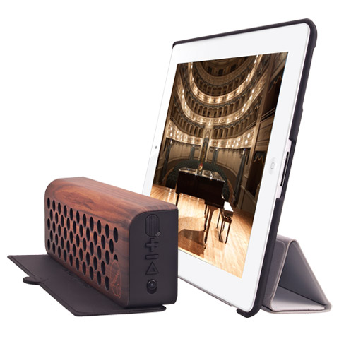 Ozaki O!music-Powow+ Portable Wireless Speaker for iPad