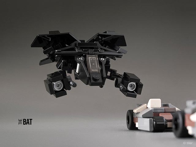 Minimalistic LEGO Batmobiles