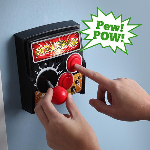 Power-Up Arcade Joystick Light Switch Plate