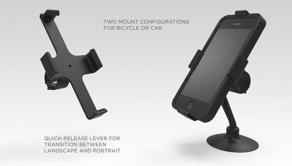 Voyager Bike and Car Mount for iPhone 5