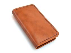 Handmade Wallet Styled Leather iPhone 5 Case