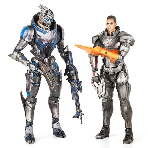 Play Arts Kai Deluxe Mass Effect Action Figures