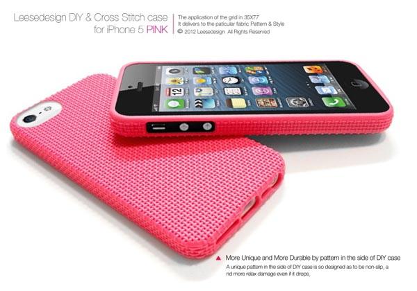 DIY & Cross Stitch iPhone 5 Case | Gadgetsin