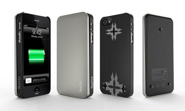 iBattz Mojo Hi5 iPhone 5 Case with Backup Battery