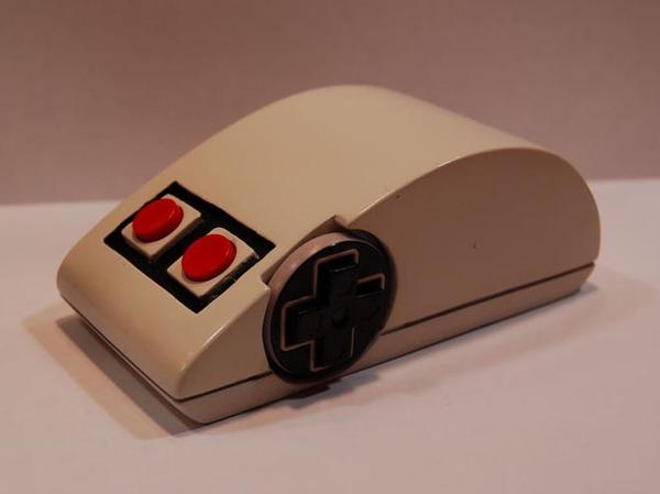 NES Controller Styled Wireless Mouse