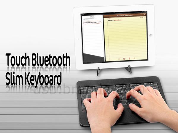 The Ultra Slim Bluetooth Keyboard for iPad and Android Tablets