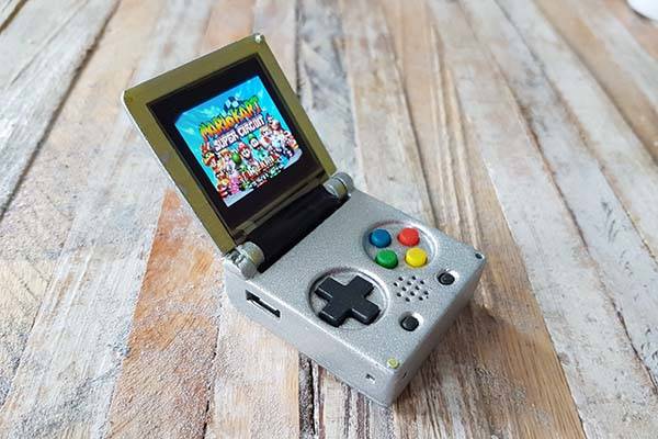 DIY Keychain-sized Mini Game Console