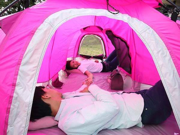H-Tent 2-Person Tent with Two Individual Living Compartments