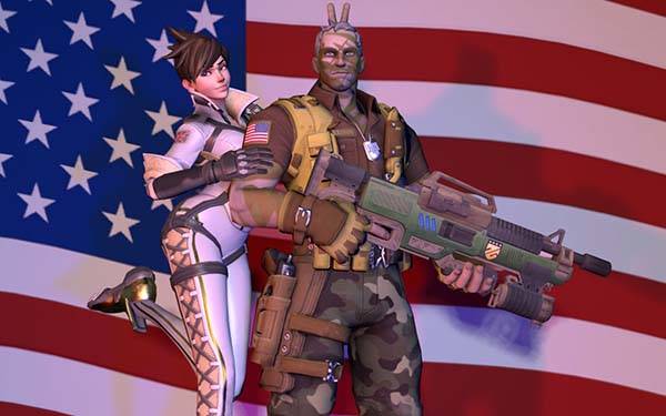 Happy Independence Day 2017 - Overwatch