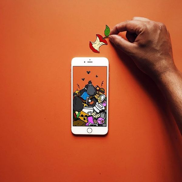 Creative Mashups Built with iPhone and Paper Crafts