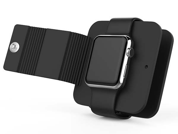 Portable Apple Watch Charging Dock with Cable Organizer