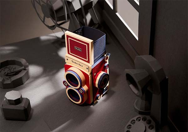 Vintage Camera Papercrafts - Rollei Flex 2.8GX