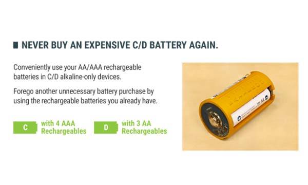 Batteroo ReBoost SmartShell Rechargeable Battery Sleeves
