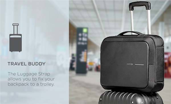 Bobby Bizz Anti-Theft Backpack Acts as Business Briefcase