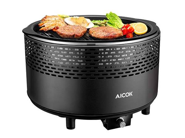 The Portable Smokeless Charcoal BBQ Grill