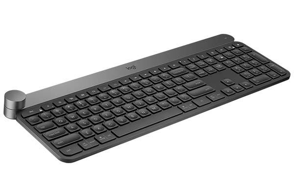 Logitech Craft Wireless Keyboard with Touch-Sensitive Input Dial
