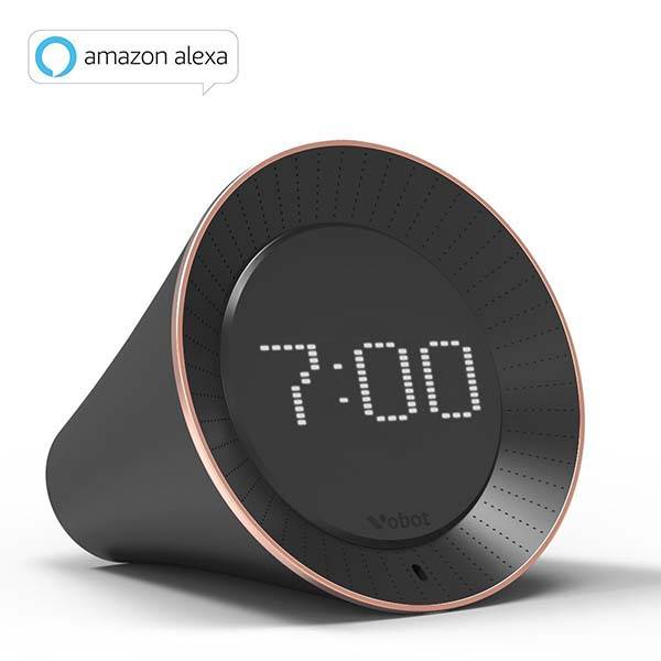 The Smart Alarm Clock with Amazon Alexa and LED Display