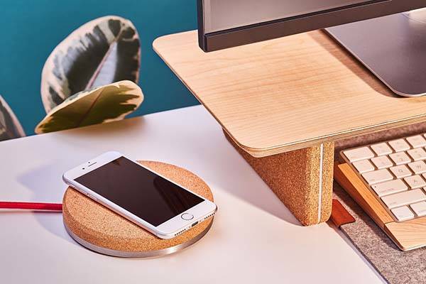 Grovemade Stainless Steel Qi Wireless Charger