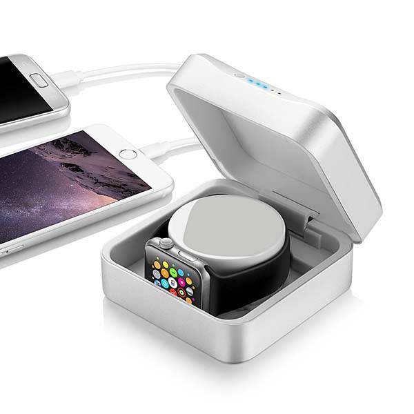 Nexgadget Apple Watch Charging Case Doubles as Portable Power Bank