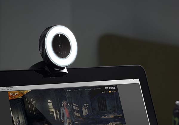 Razer Kiyo Live Stream Camera with LED Ring Light