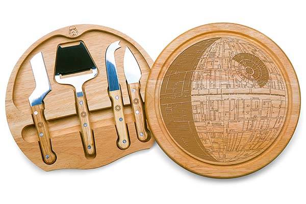 Star Wars Death Star Cheese Board with Cheese Tools
