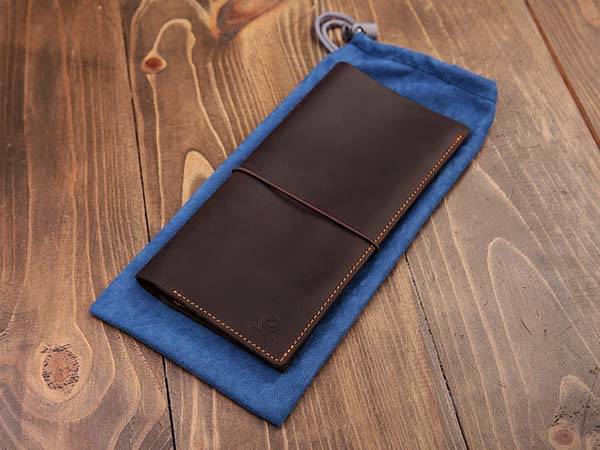 Genuine Leather Boarding Pass Holder
