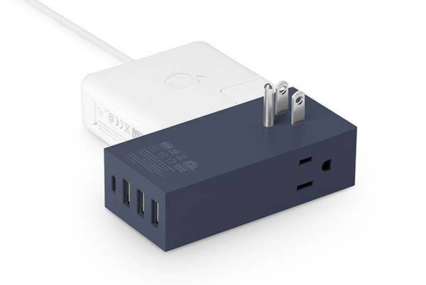 Native Union Smart Hub 4-Port USB Wall Charger with AC Outlets
