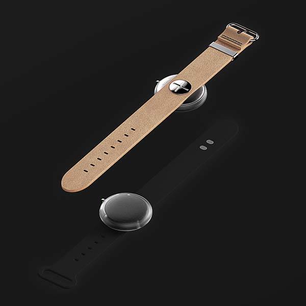 2017 Pebble Watch with a Unique Side Switch