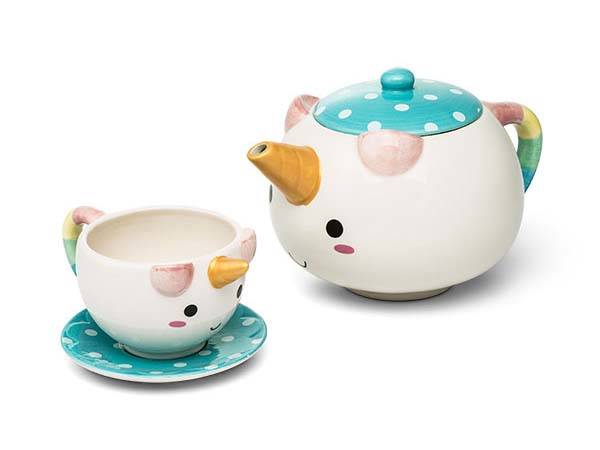 Elodie Unicorn Teapot Set