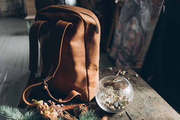 Handmade Vintage Leather Backpack