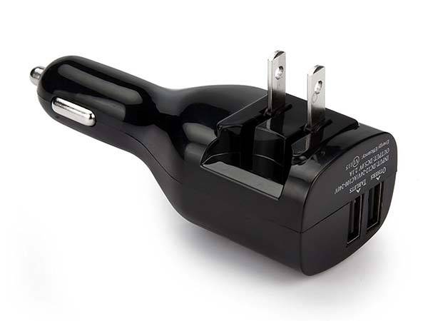 The USB Car Charger Works as a Wall Charger